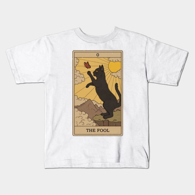 The Fool Kids T-Shirt by thiagocorrea